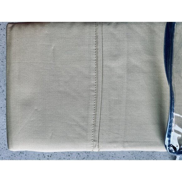 Heartland 400 Thread Count King Pillowcases Gold Satin Weave 100% USA Cotton - Picture 3 of 4